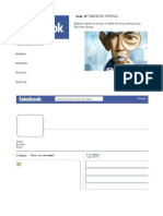 Fakebook Profile