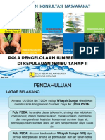 Paparan PKM Pola PSDA Kep. Seribu PDF