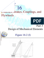 Clutches, Brakes, Couplings, and Flywheels: Design of Mechanical Elements