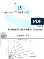 Bevel and Worm Gears: Design of Mechanical Elements