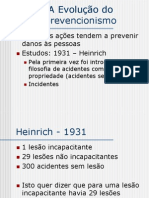 A Evolução Do Prevencionismo