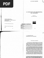 Conceito de Hegemonia de Gramsci