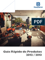 Guia Rapido de Produtos Husqvarna 2012-2013