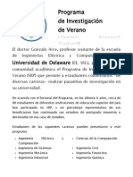 11-12 ProgramaInvestigacionVerano - UniversidadDelaware