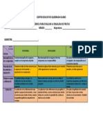 Matriz de Valoracin de Ensalada de Frutas