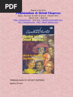 Download Agatha Christie - Pembunuhan DiOrient Ekspresspdf by Reva Uongtanii SN183984926 doc pdf