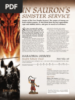 LOTR: in Sauron's Sinister Service