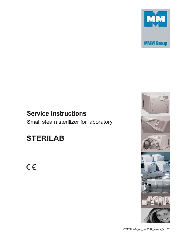 Lab Sterilizer S104 v1.07 Guide | PDF | Microprocessor | Steam