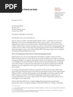 La Feria ISD Demand Letter