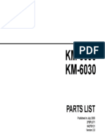 Parts Manual Km-6030_8030