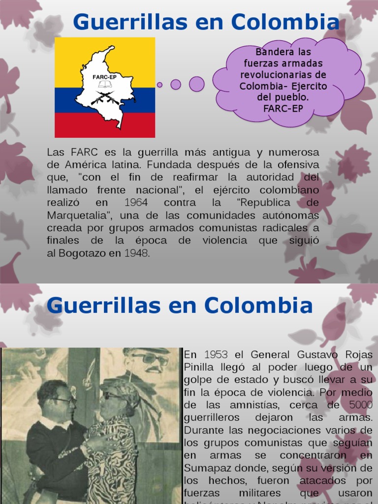 Guerrillas en Colombia | PDF | Farc | Guerra de guerrillas