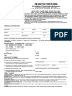 UW Screenwriting Certificate Registration