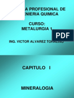 Metalurgia 1 Capitulo I 2012