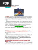 A oração Sacerdotal de Jesus