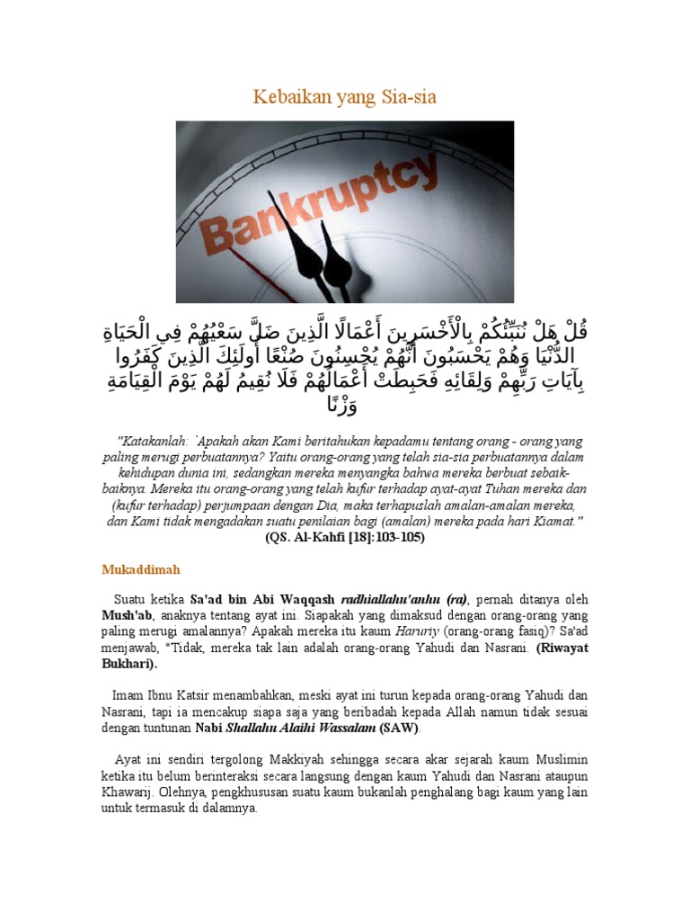 Tafsir Surat Al Kahfi Ayat 103 105doc