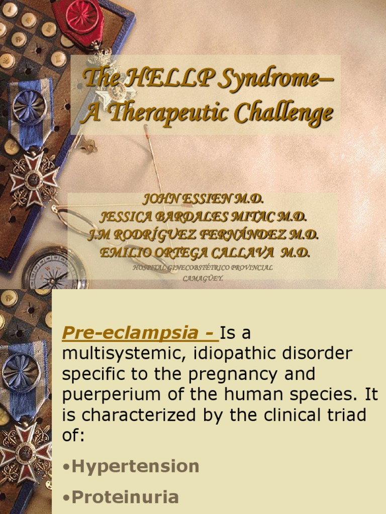hellp syndrome presentation