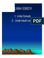 LIMBAH DOMESTIK