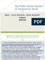 GPPSS Financial Transparency Series - 2009-10 Budget