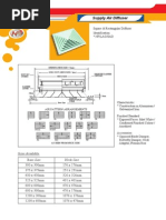 Supply Air Diffuser