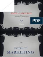 Have A Nice Day: Seminor Prasentation