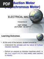 Induction Motor (Asynchronous Motor) : Electrical Machines