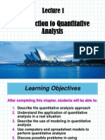 Introduction To Quantitative Analysis: © 2008 Prentice-Hall, Inc