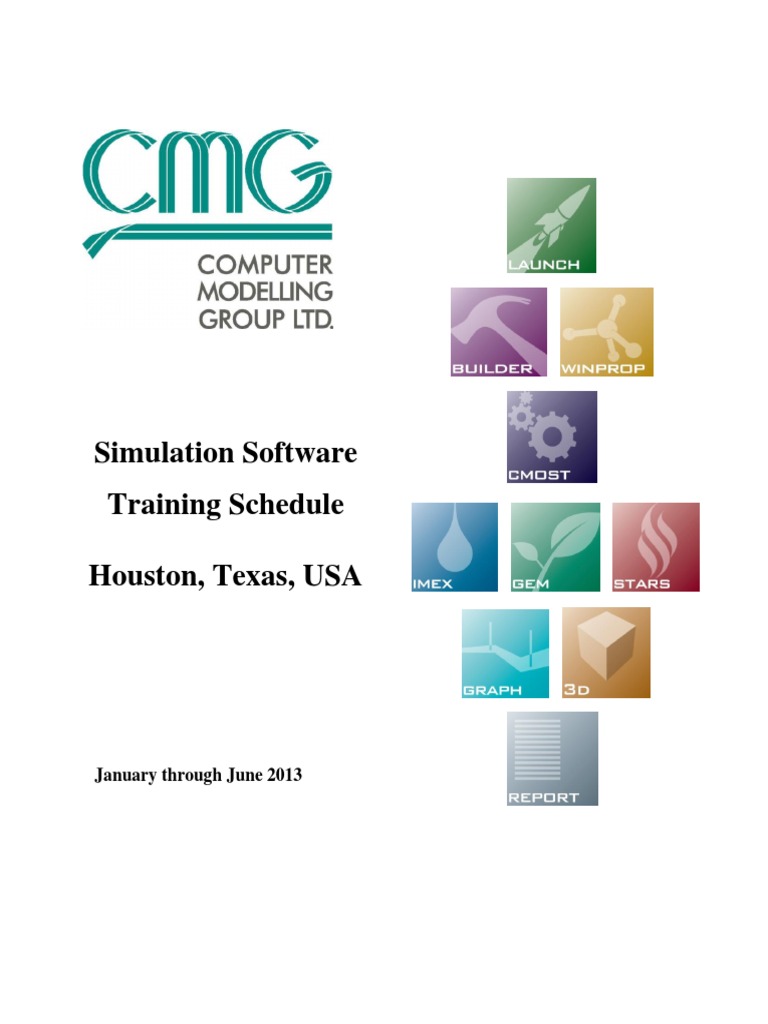 Simulation Training Schedule - Houston 2013 | PDF | Simulation ...