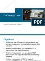 OSI Transport Layer: Network Fundamentals - Chapter 4