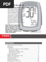 Trek Incite 9i - 11i PDF