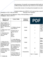 Garbage Disposal Teaching Plan PDF