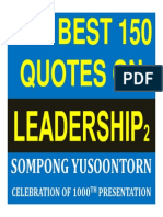 The Best The Best 150 150 Quotes On Quotes On: Leadership Leadership Leadership Leadership