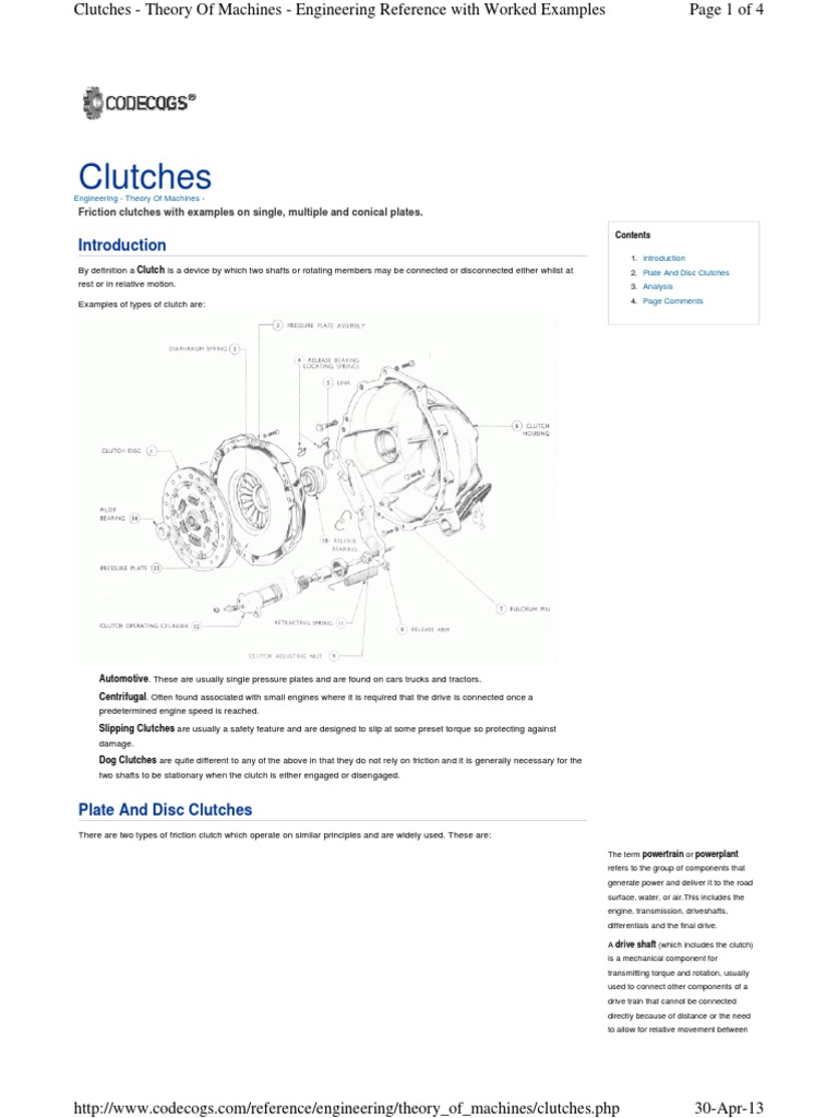 clutch.pdf Clutch Transmission (Mechanics)