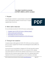 Twelve-Step Transition Process From ISO 27001 2005 to 2013 Revision En