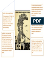 The Word Poster Analysis