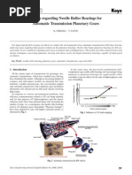 Trends Regarding Needle Roller Bearings For Automatic Transmission Planetary Gears