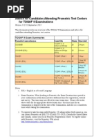 Togaf9 Exam CBT Advice Sheet PDF