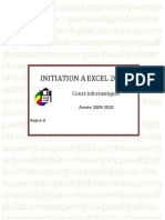 Cours Sur Excel 2007