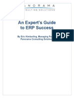 An Experts Guide To ERP Success Introduction