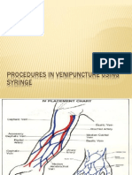 Procedures in Venipuncture Using Syringe