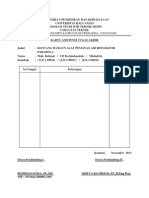 Lembar Asistensi Proposal