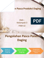 Penanganan Pasca Produksi Daging