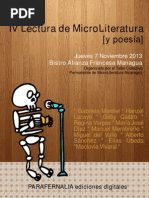 IV LECTURA MICROLITERATURA AF NOV 2013