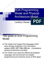 SOA Programming Model and Physical Architecture Model