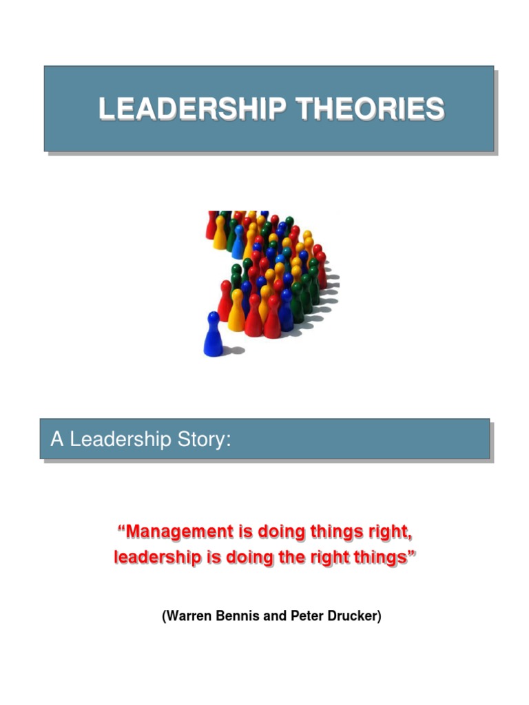 Leadership in Context: An Analysis of Theories and Models for ...