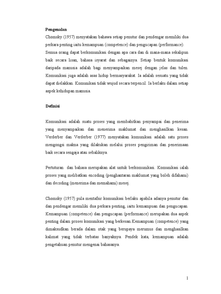 Masalah Komunikasi Pdf