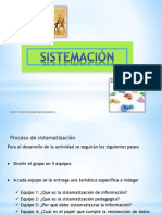 Indicaciones Sistematizacin