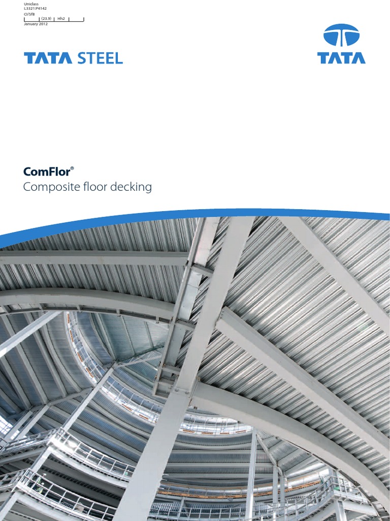 Comflor Composite Floor Deck Brochure UK PDF | PDF | Concrete | Beam ...
