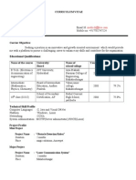 Carrier Objective:: Curriculum Vitae G.E.Noel Rich