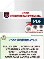 Kode Kehormatan Pramuka