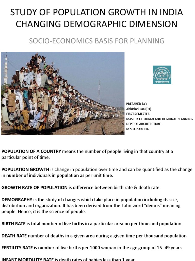 Population Growth in India | PDF | Hindu | Population Growth